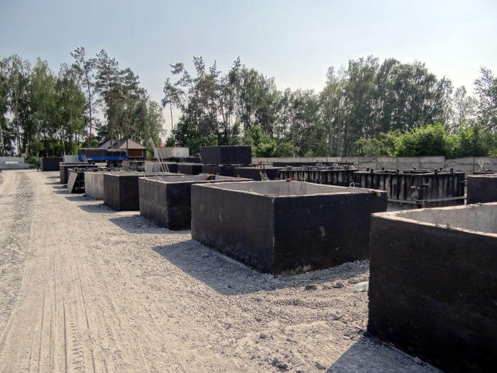Szamba betonowe  w Kazimierzu Dolnym